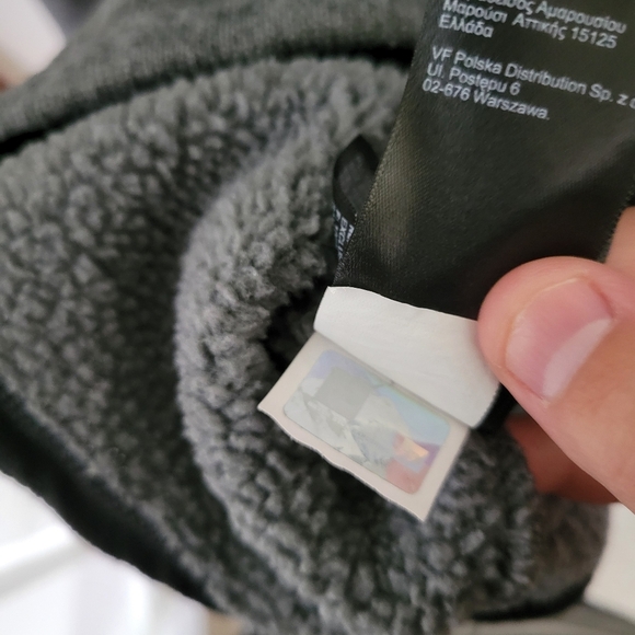 The North Face Men's Charcoal Quarter Zip-Up Sweater Size Small - Picture 6 of 6